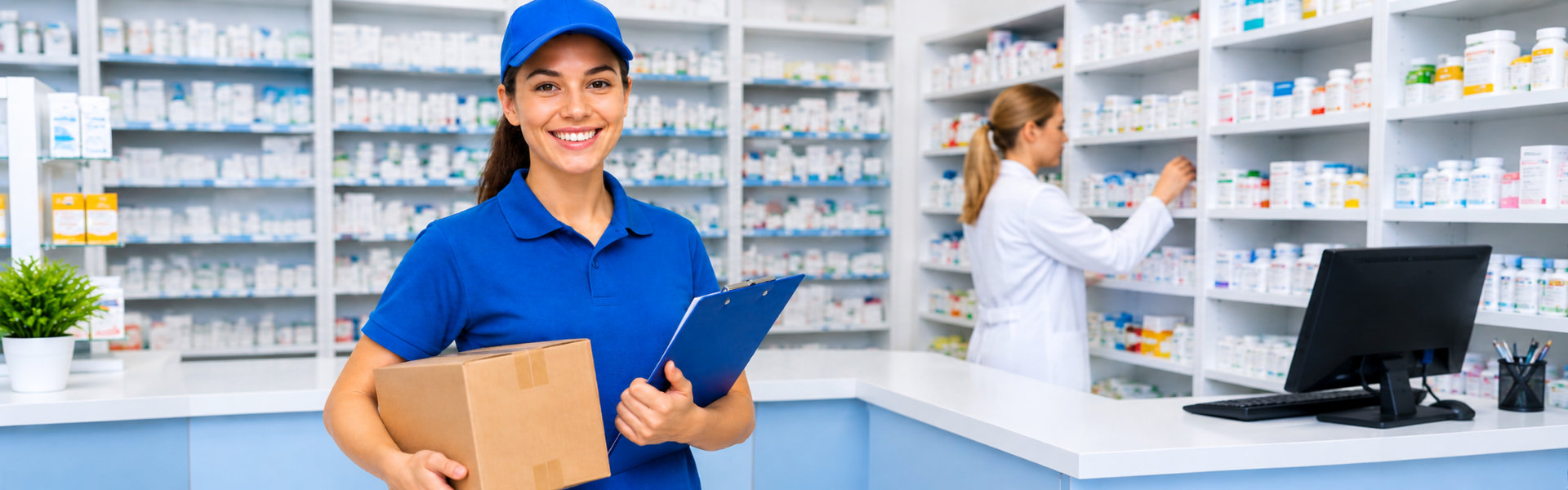 delivery personnel portrait